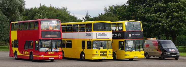 Red Rose Volvo B7TL Plaxton President 50532 & Skills